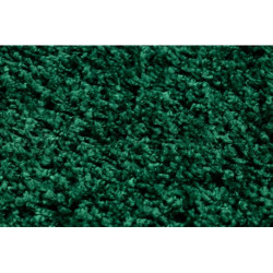 Dywan SOFFI koło shaggy 5cm butelkowa zieleń koło 80cm