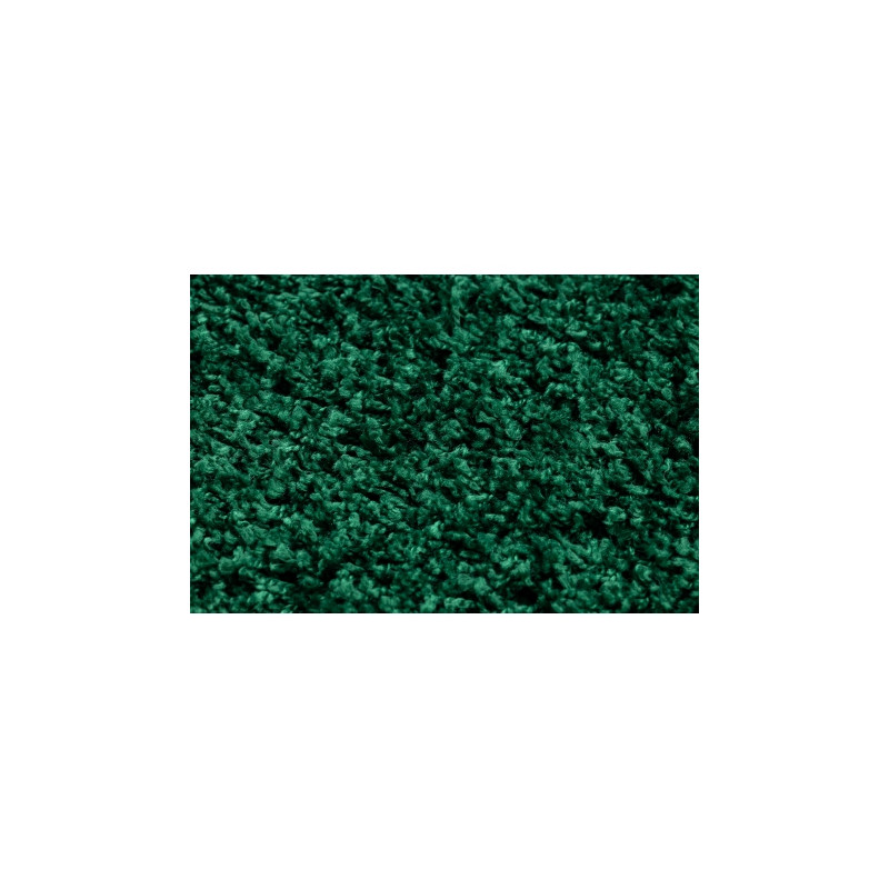 Dywan SOFFI koło shaggy 5cm butelkowa zieleń koło 120cm
