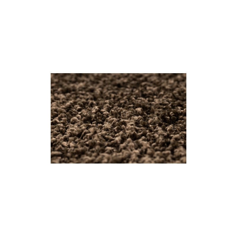 Dywan SOFFI koło shaggy 5cm brązowy koło 160cm Dywan SOFFI koło shaggy 5cm brązowy koło 160cm