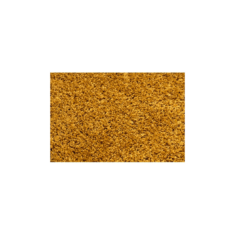 Dywan SOFFI koło shaggy 5cm złoty koło 100cm