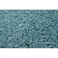 Dywan SOFFI koło shaggy 5cm niebieski koło 100cm