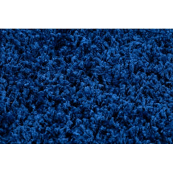 Dywan SOFFI koło shaggy 5cm granat koło 100cm