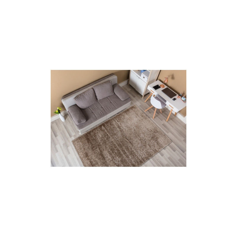 Dywan FLUFFY shaggy beż 80x150cm