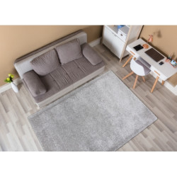 Dywan FLUFFY shaggy srebrny 200x290cm Dywan FLUFFY shaggy srebrny 200x290cm