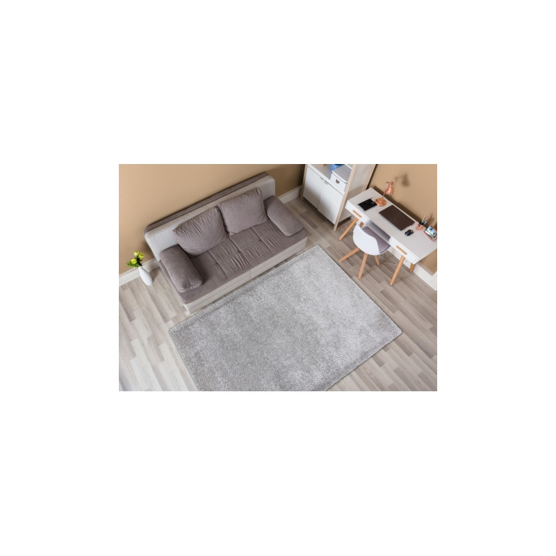 Dywan FLUFFY shaggy srebrny 200x290cm Dywan FLUFFY shaggy srebrny 200x290cm
