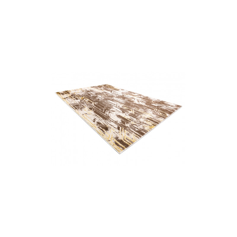 Dywan MEFE nowoczesny B402 Przecierany vintage - Strukturalny, dwa poziomy runa ciemny beż 160x220 cm Dywan MEFE nowoczesny B402 Przecierany vintage - Strukturalny, dwa poziomy runa ciemny beż 160x220 cm
