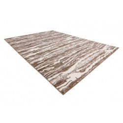 Dywan MEFE nowoczesny 8761 Fale - Strukturalny, dwa poziomy runa ciemny beż 120x170cm Dywan MEFE nowoczesny 8761 Fale - Strukturalny, dwa poziomy runa ciemny beż 120x170cm