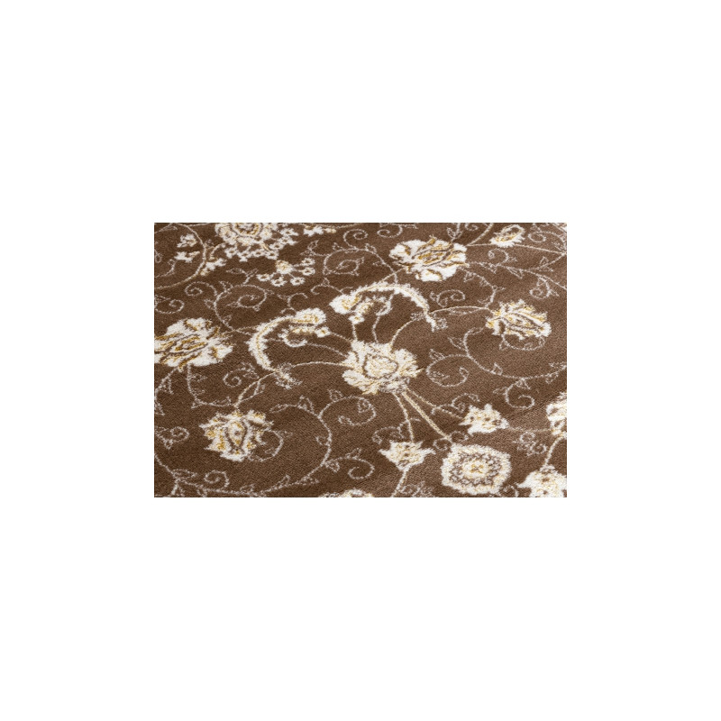 Dywan MEFE nowoczesny  2312 Ornament, ramka - Strukturalny, dwa poziomy runa ciemny beż 120x170cm