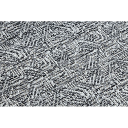 Dywan Sznurkowy SIZAL COLOR 47373960 Labirynt szary / beż 80x150cm