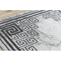 Dywan NOBLE nowoczesny 1517 65 Ramka, grecki, marmur - Strukturalny, dwa poziomy runa krem / szary 240x330cm Dywan NOBLE nowoczesny 1517 65 Ramka, grecki, marmur - Strukturalny, dwa poziomy runa krem / szary 240x330cm