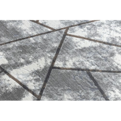 Dywan NOBLE nowoczesny 1518 67 Przecierany, geometryczny - Strukturalny, dwa poziomy runa krem / szary 160x220cm Dywan NOBLE nowoczesny 1518 67 Przecierany, geometryczny - Strukturalny, dwa poziomy runa krem / szary 160x220cm