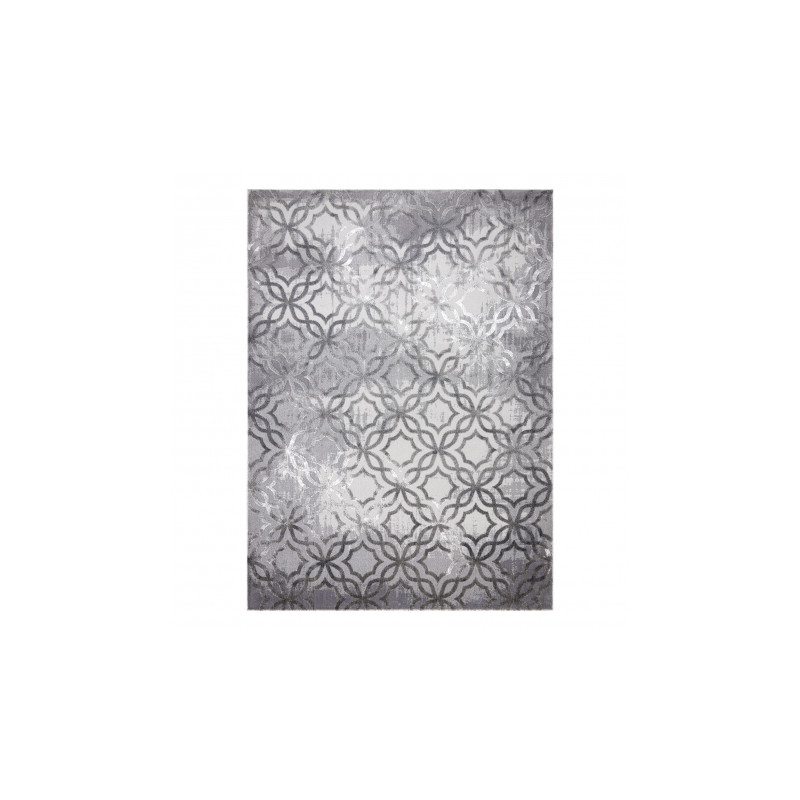 Dywan NOBLE nowoczesny 1532 45 Przecierany, koniczyna marokańska - Strukturalny, dwa poziomy runa szary 240x330cm Dywan NOBLE nowoczesny 1532 45 Przecierany, koniczyna marokańska - Strukturalny, dwa poziomy runa szary 240x330cm