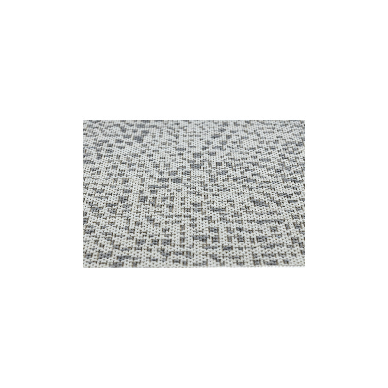Dywan SZNURKOWY SIZAL FLAT 48832367 Koła, kropki krem / szary  160x230cm