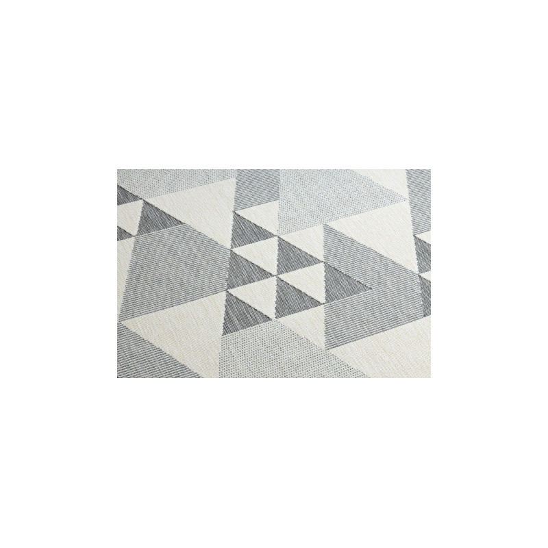 Dywan SPRING 20409662 trójkąty sznurkowy, pętelkowy - krem 140x200cm