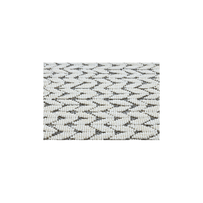 Dywan SPRING 20467332 Jodełka, chevron sznurkowy, pętelkowy - krem 200x290cm