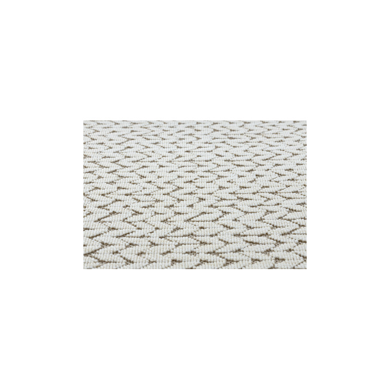 Dywan SPRING 20467558 Jodełka, chevron sznurkowy, pętelkowy - beż 60x110cm