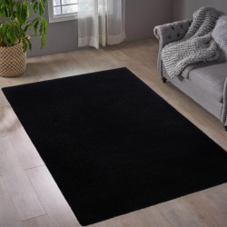 Dywan do prania MOOD 71151030 nowoczesny - czarny 160x230cm Dywan do prania MOOD 71151030 nowoczesny - czarny 160x230cm
