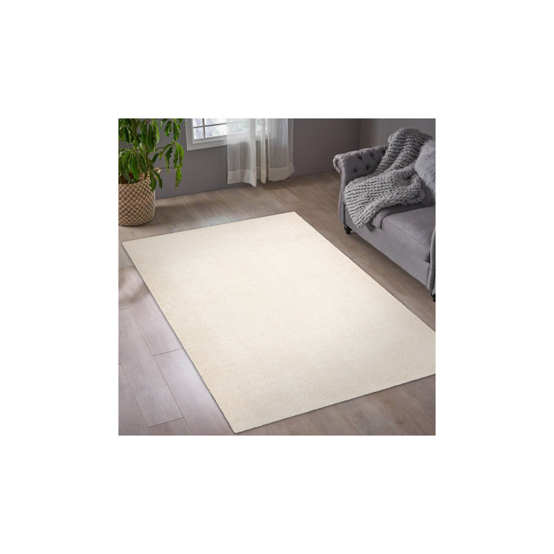 Dywan do prania MOOD 71151066 nowoczesny - krem 80x150cm