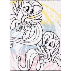 Dywan FD Happy Cartoon Biały