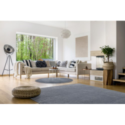 Nowoczesny dywan do prania LATIO 71351070 szary 140x200cm Nowoczesny dywan do prania LATIO 71351070 szary 140x200cm