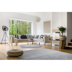 Nowoczesny dywan do prania LATIO 71351060 srebrny 200x290cm Nowoczesny dywan do prania LATIO 71351060 srebrny 200x290cm