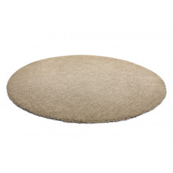 Nowoczesny dywan do prania LATIO 71351050 koło beż koło 120cm