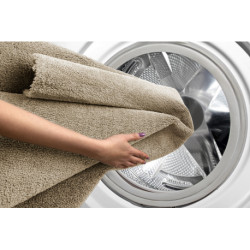 Nowoczesny dywan do prania LATIO 71351050 koło beż koło 160cm Nowoczesny dywan do prania LATIO 71351050 koło beż koło 160cm
