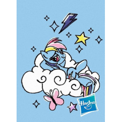Dywan FD Happy Puff Błękit