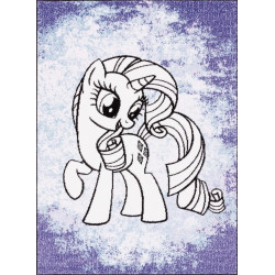 Dywan FD Happy Rarity Liliowy