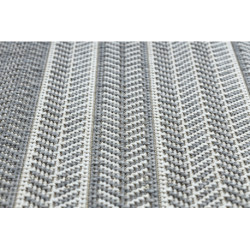 Dywan SZNURKOWY SIZAL FLAT 48829637 Jodełka szary 140x200cm