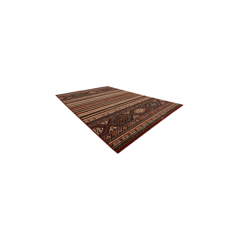 Dywan wełniany KASHQAI 4356 300 etniczny bordo 80x160cm Dywan wełniany KASHQAI 4356 300 etniczny bordo 80x160cm