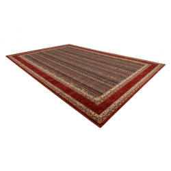 Dywan wełniany KASHQAI 4357 300 ramka, orientalny zielony / bordo 135x200cm