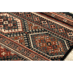 Dywan wełniany KASHQAI 4356 500 etniczny terakota 160x240cm Dywan wełniany KASHQAI 4356 500 etniczny terakota 160x240cm