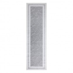 Dywan, Chodnik GLOSS nowoczesny 2813 27 stylowy, ramka, grecki szary 60x300cm