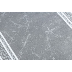 Dywan, Chodnik GLOSS nowoczesny 2813 27 stylowy, ramka, grecki szary 60x300cm
