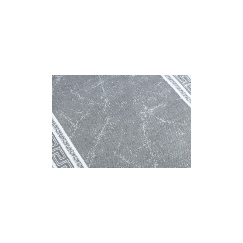 Dywan, Chodnik GLOSS nowoczesny 2813 27 stylowy, ramka, grecki szary 60x300cm