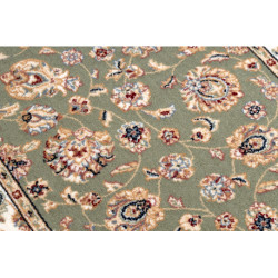 Dywan NAIN Ornament, ramka 7338/51088 zielony / beż 240x340cm