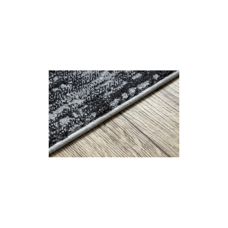 Dywan TULS nowoczesny, strukturalny, frędzle 51235 Vintage, przecierany, ramka antracyt 280x370cm