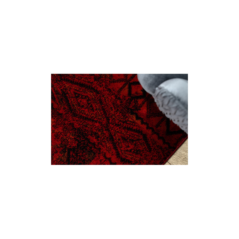 Dywan ORIENT 4722 bordo / czarny Orientalny, z frędzlami  180x270cm