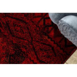 Dywan ORIENT 4722 bordo / czarny Orientalny, z frędzlami  200x290cm