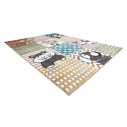 Dywan FUN Pets dla dzieci, zwierzęta multi kolorowy 280x370cm
