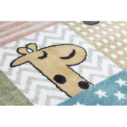 Dywan FUN Pets dla dzieci, zwierzęta multi kolorowy 280x370cm