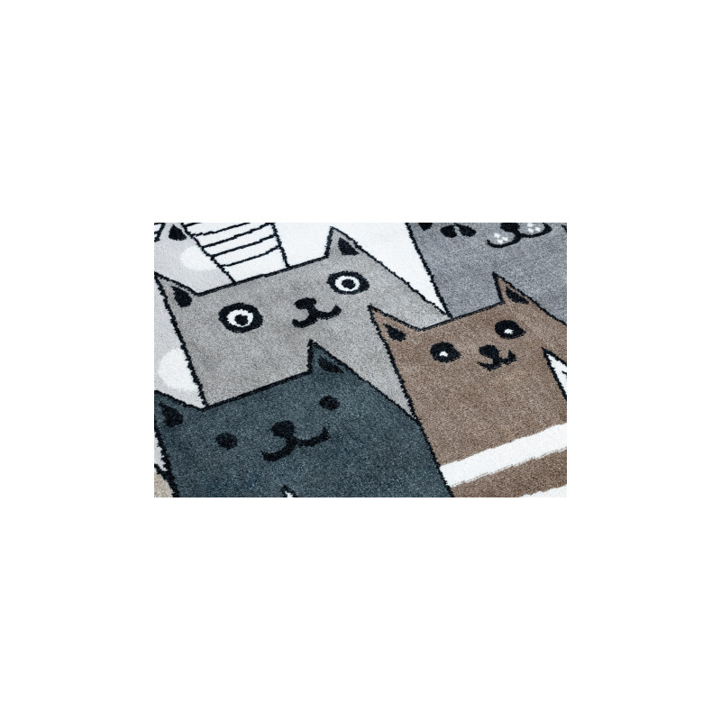 Dywan FUN Gatti dla dzieci, koty, kotki multi kolorowy 280x370cm