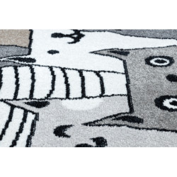Dywan FUN Gatti dla dzieci, koty, kotki multi kolorowy 280x370cm