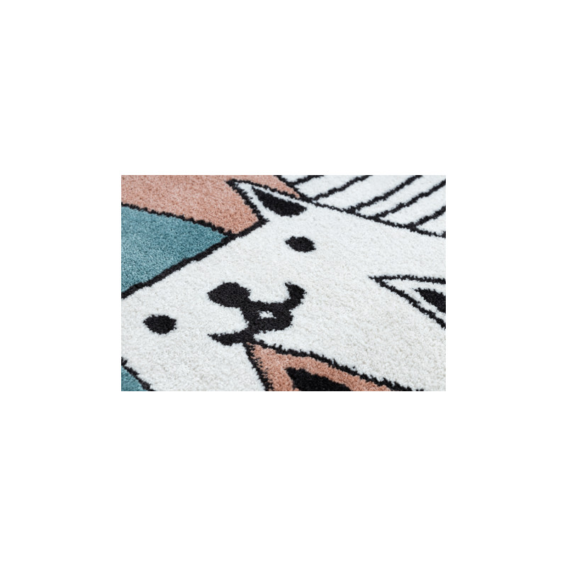 Dywan FUN Gatti dla dzieci, koty, kotki różowy 200x290cm