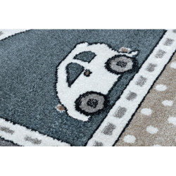 Dywan FUN Strade dla dzieci, ulica, miasto szary 160x220cm Dywan FUN Strade dla dzieci, ulica, miasto szary 160x220cm
