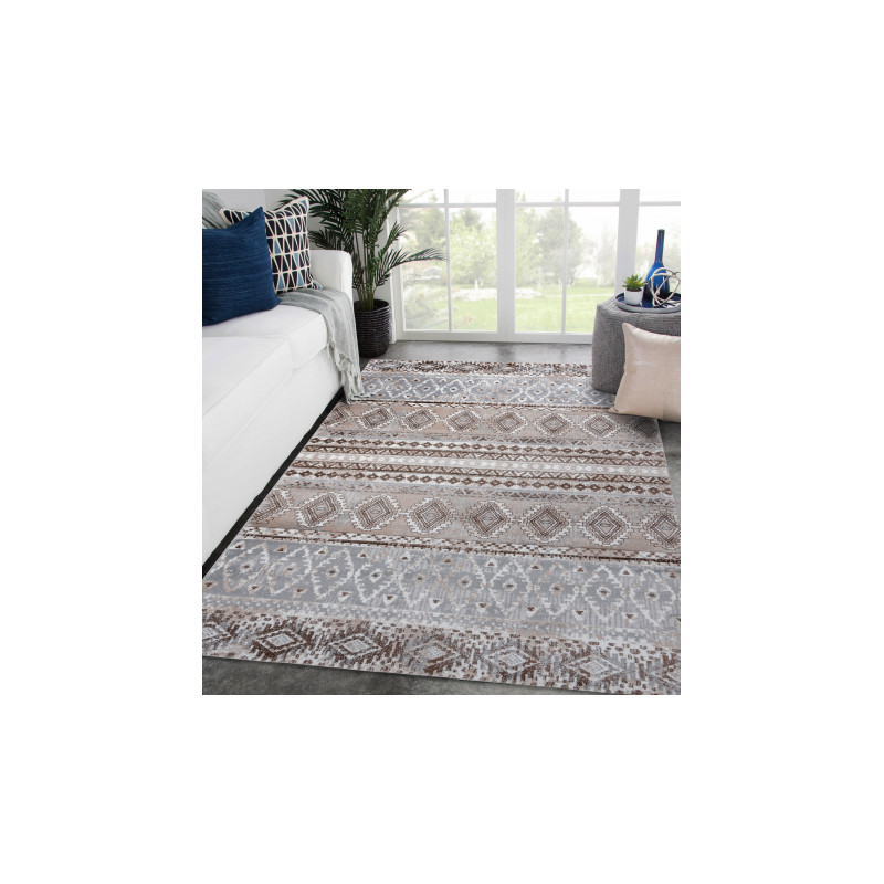 Dywan ARGENT - W4029 Boho beige / grey 133x190cm