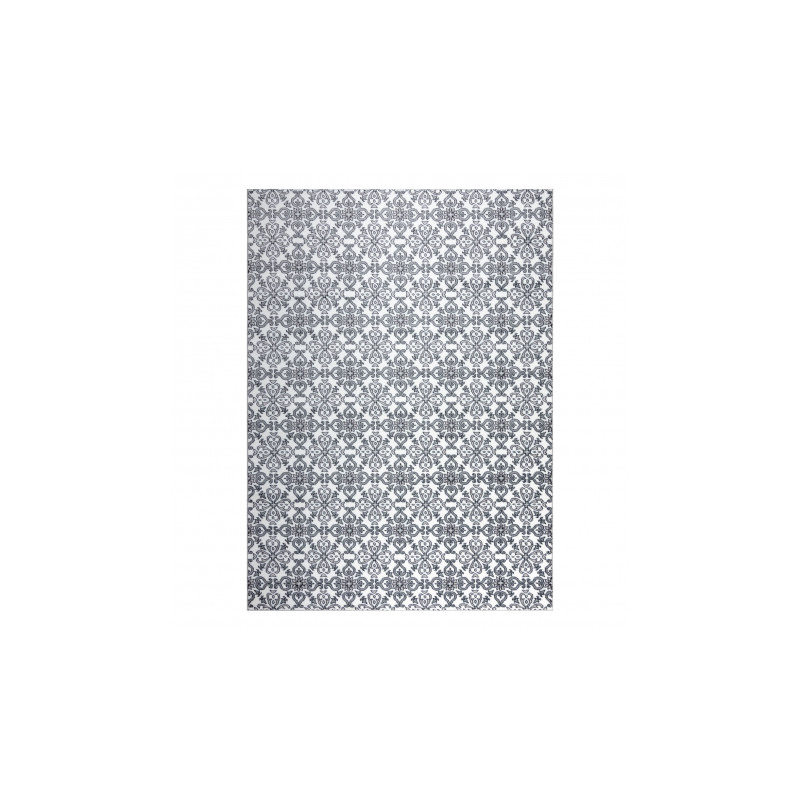 Dywan ARGENT - W4949 Kwiaty biały / szary 240x330cm Dywan ARGENT - W4949 Kwiaty biały / szary 240x330cm