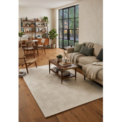 JUNO LUX JUNO LUX 2 E341A BEIGE PROSTOKĄT JUNO LUX JUNO LUX 2 E341A BEIGE PROSTOKĄT