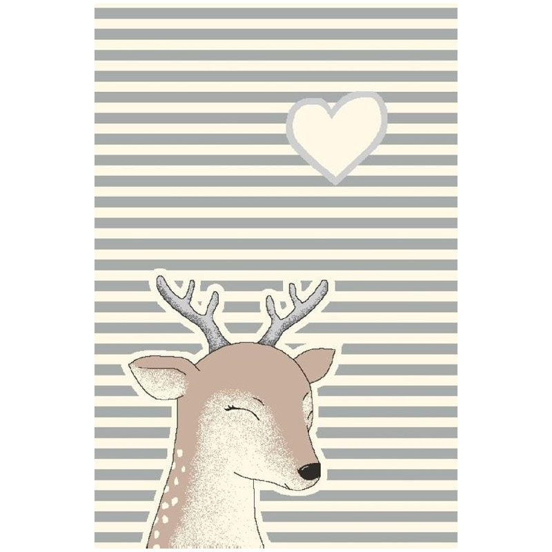Dywan FD Songo Deer Szary Dywan FD Songo Deer Szary